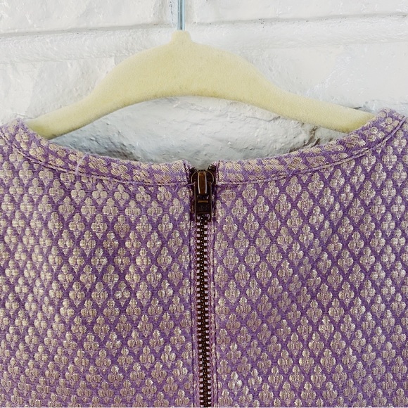 Peek Purple and Gold Ruffle Top - Picture 4 of 5